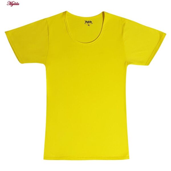 زیرپوش آستین دار مردانه ماییلدا مدل پنبه ای کد 4710 رنگ زرد