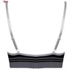 ست نیم تنه و شورت ورزشی زنانه ماییلدا مدل بدون فنر پددار کد 4751 رنگ مشکی