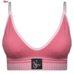 ست نیم تنه و شورت ورزشی زنانه ماییلدا مدل بدون فنر پددار کد 4751 رنگ صورتی