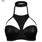 ست شورت و سوتین زنانه ماییلدا مدل فنردار کد 4716-883 رنگ مشکی