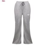 شلوار ورزشی زنانه ماییلدا مدل دمپا گشاد کمرکش کد 4708-2081 رنگ خاکستری روشن