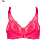 سوتین زنانه لین مدل فنردار کد 4680-743 رنگ سرخابی