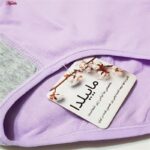 شورتکس زنانه ماییلدا مدل دولایه کمر پهن کد 4747 رنگ یاسی