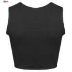 نیم تنه ورزشی زنانه ماییلدا مدل بدون فنر پددار کد 4746 رنگ خاکستری تیره