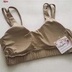 نیم تنه ورزشی زنانه ماییلدا مدل بدون فنر پددار کد 4521-290P رنگ کرم