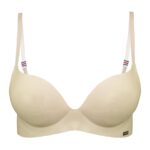 سوتین زنانه ماییلدا مدل بدون فنر پوش آپ کد 4749 رنگ کرم