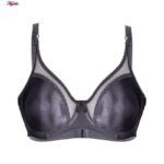 سوتین زنانه لین مدل فنردار کد 4680-743 رنگ طوسی