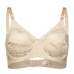 سوتین زنانه لین مدل فنردار کد 4680-602 رنگ کرم