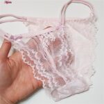 ست شورت و سوتین زنانه ماییلدا مدل گیپوری بدون فنر کد 4752 رنگ صورتی