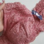 سوتین زنانه پانیذ مدل بدون فنر کد 66327 رنگ کالباسی