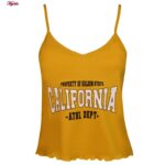 ست تاپ و شلوارک زنانه کوزا مدل 9203 رنگ خردلی