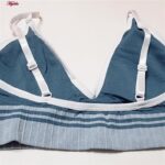 ست نیم تنه و شورت ورزشی زنانه ماییلدا مدل بدون فنر پددار کد 4751 رنگ آبی