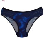 ست شورت و سوتین زنانه پانیذ مدل پوش آپ فنردار کد 4799 رنگ سرمه ای