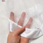 لباس خواب زنانه ماییلدا مدل گیپور گلدار کد 3685-820 رنگ سفید