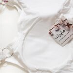 کراپ‌تاپ زنانه ماییلدا مدل پشت کوتاه کد 4790 رنگ سفید