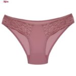 ست شورت و سوتین زنانه پانیذ مدل فنردار کد 9008 رنگ کالباسی