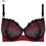 ست شورت و سوتین زنانه کارنا رز مدل فنردار کد 4865-910 رنگ قرمز