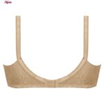 سوتین زنانه پانیذ مدل بدون فنر کد 77359 رنگ کرم