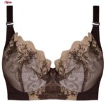 سوتین زنانه ماییلدا مدل فنردار کد 3939-7 رنگ قهوه ای