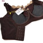 سوتین زنانه ماییلدا مدل فنردار کد 3939-7 رنگ قهوه ای