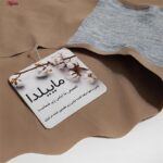 شورت زنانه ماییلدا مدل لیزری کد 4788 رنگ نسکافه ای