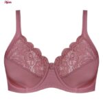 ست شورت و سوتین زنانه پانیذ مدل فنردار کد 9008 رنگ کالباسی