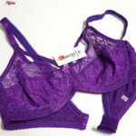 ست شورت و سوتین زنانه کارنا رز مدل فنردار هارنس کد 4862-2023 رنگ بنفش