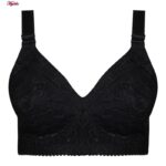 سوتین زنانه ماییلدا مدل بدون فنر کش پهن کد 4779 رنگ مشکی