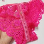 ست شورت و نیم تنه زنانه فیتن فرخ زادی مدل گیپوری قلبی 4764-456 رنگ صورتی