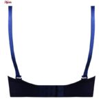 سوتین زنانه لنا مدل پوش آپ فنردار کد 4850 رنگ سرمه ای