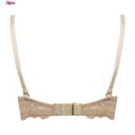 سوتین زنانه پانیذ مدل فنردار پوش آپ کد 4851 رنگ کرم