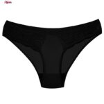 ست شورت و سوتین زنانه پانیذ مدل فنردار کد 9008 رنگ مشکی