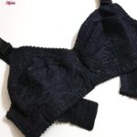 سوتین زنانه ماییلدا مدل بدون فنر کش پهن کد 4779 رنگ مشکی