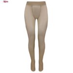 جوراب شلواری زنانه لورنزا مدل بادکنکی کد 4697-40 رنگ کرم