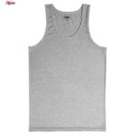 زیرپوش رکابی مردانه ماییلدا مدل پنبه ای ملانژ کد 4712 رنگ طوسی