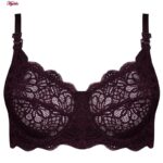 سوتین شیردهی کارنا رز مدل فنردار کد 4866-900 رنگ عنابی