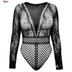 لباس خواب زنانه ماییلدا مدل نگین دار کد 4860-7194 رنگ مشکی