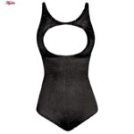 لباس خواب زنانه ماییلدا مدل نگین دار فانتزی کد 4860-7197 رنگ مشکی