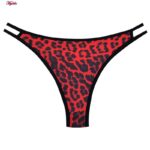 ست شورت و سوتین زنانه ماییلدا مدل فنردار پلنگی کد 4761-7009 به همراه جوراب و نگهدارنده جوراب