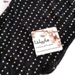 لباس خواب زنانه ماییلدا مدل نگین دار فانتزی کد 4860-7171 رنگ مشکی