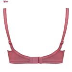 ست شورت و سوتین زنانه پانیذ مدل فنردار کد 9008 رنگ کالباسی