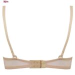 سوتین زنانه لنا مدل فنردار کاپ اسفنجی کد 4852 رنگ کرم