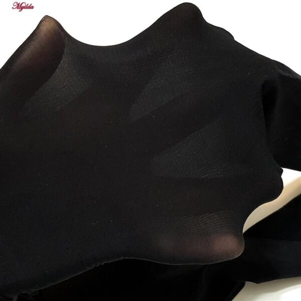 جوراب شلواری زنانه لورنزا مدل بادکنکی کد4697-40 رنگ مشکی