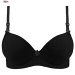 سوتین زنانه لنا مدل پوش آپ فنردار کد 4850 رنگ مشکی