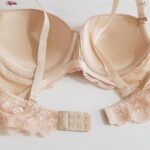 سوتین زنانه پانیذ مدل فنردار پوش آپ کد 4851 رنگ کرم