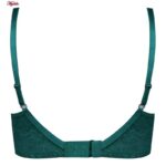 ست شورت و سوتین زنانه کارنا رز مدل فنردار هارنس کد 4862-2023 رنگ سبز کله غازی