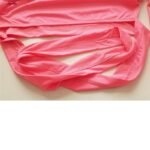 کراپ‌تی شرت آستین بلند زنانه ماییلدا مدل بند ضربدری کد 4723-491P رنگ صورتی