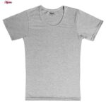 زیرپوش آستین دار مردانه ماییلدا مدل پنبه ای ملانژ کد 4710 رنگ طوسی