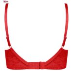 ست شورت و سوتین زنانه کارنا رز مدل فنردار هارنس کد 4862-2023 رنگ قرمز