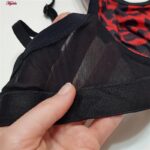 ست شورت و سوتین زنانه ماییلدا مدل فنردار پلنگی کد 4761-7009 به همراه جوراب و نگهدارنده جوراب